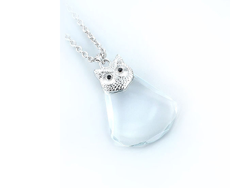 Silver Jewelry Necklace Magnifier Necklace-CR11