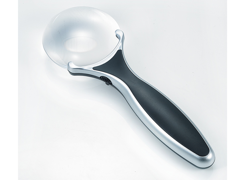 Rimless LED lighted Handheld magnifier-ML18