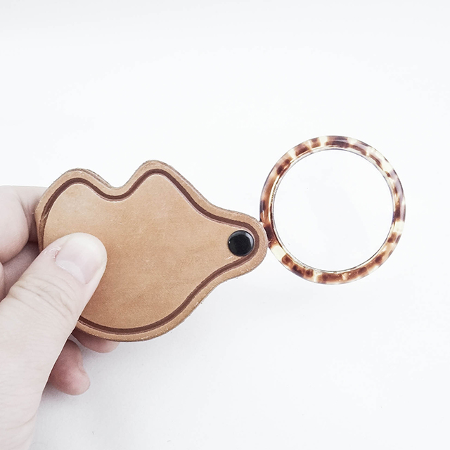 leather magnifier
