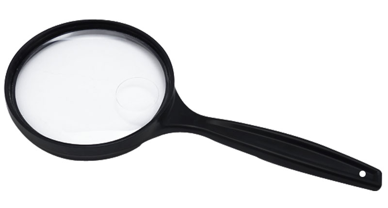 雙焦塑膠手持式放大鏡-3030