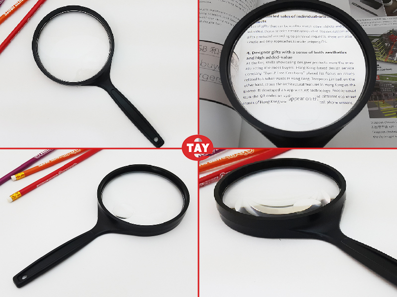 4倍放大閱讀用放大鏡,手拿放大鏡,手持放大鏡