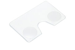 Transparent Card Size Reading Acrylic Magnifier