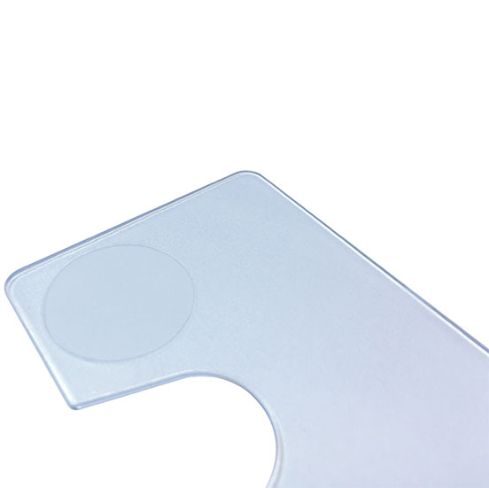 plastic magnifying card
