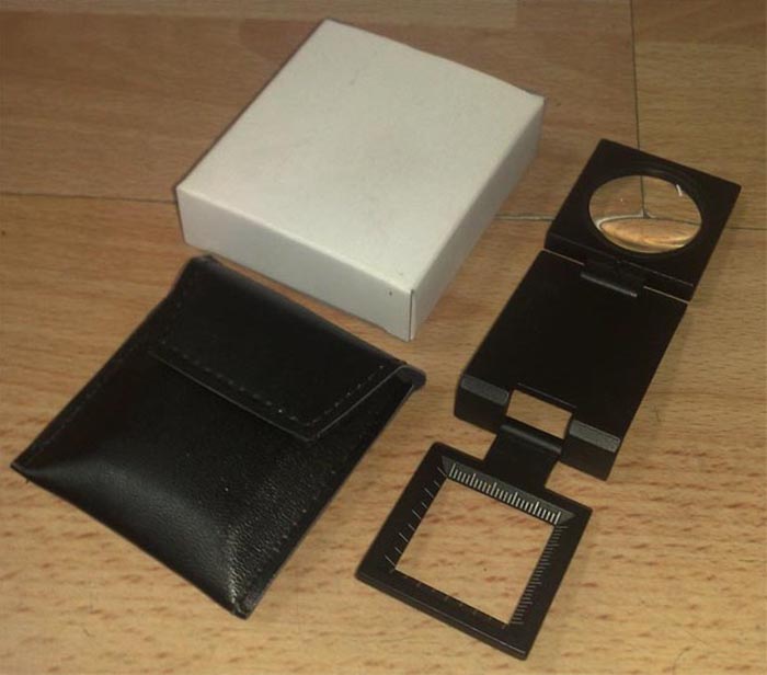 看布鏡入皮套盒裝